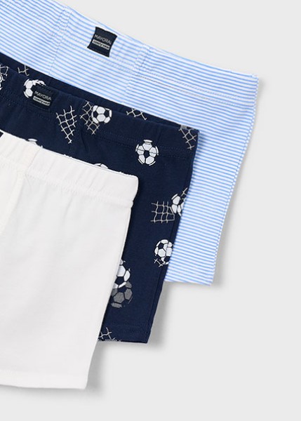 Σετ 3 μποξερς - ΝΑΥΤΙΚΟ ΜΠΛΕ 8Y