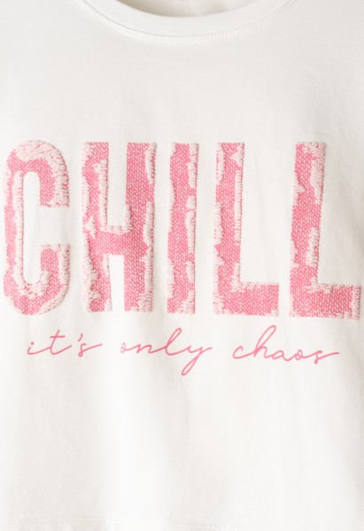 Μπλούζα crop-top - ΛΕΥΚΟ 8Y