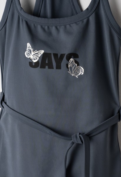 Ολόσωμο σορτς - ΓΚΡΙ 8Y