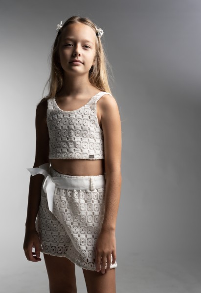 Σετ σορτς - ΕΚΡΟΥ 12Y