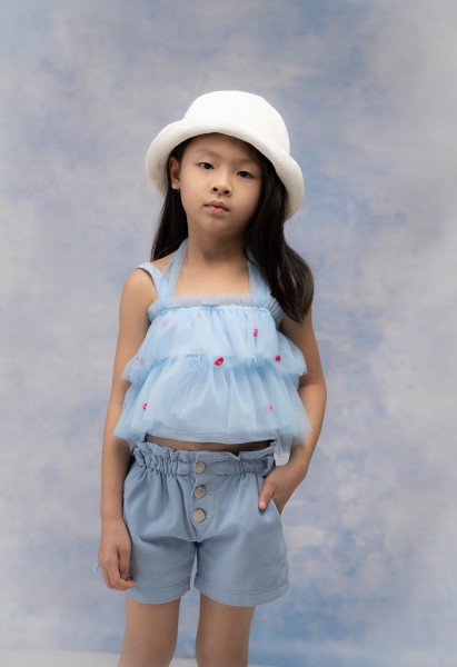 Σετ σορτς - ΓΑΛΑΖΙΟ 6Y