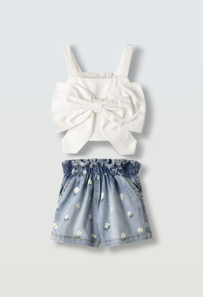 Σετ σορτς - ΛΕΥΚΟ 2Y