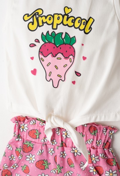 Σετ σορτς - ΛΕΥΚΟ 4Y