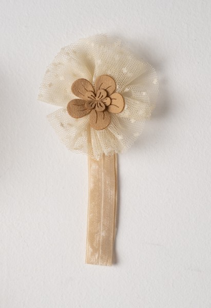 Φόρεμα δαντέλα - ΕΚΡΟΥ 9M