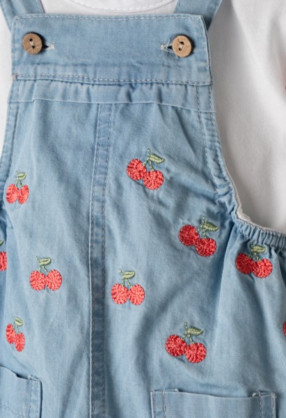 Ολόσωμο σορτς με μπλούζα - ΤΖΙΝ 9M