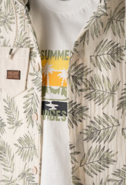 Σετ 3τμχ. με βερμούδα - ΧAKI 6M