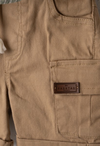 Σετ 3τμχ. με βερμούδα - ΧAKI 6M