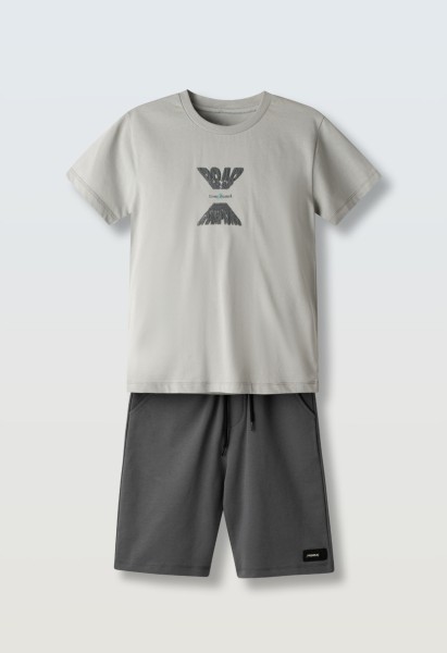 Σετ μακό - ΓΚΡΙ 14Y