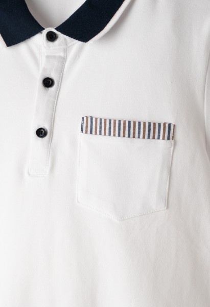 Μπλούζα πόλο - ΛΕΥΚΟ 6Y