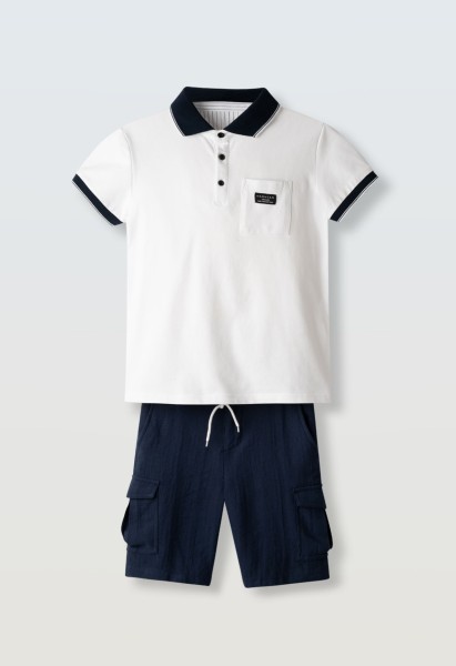 Σετ βερμούδα - ΛΕΥΚΟ 10Y