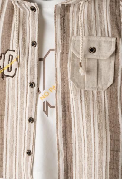 Σετ 3 τμχ. με πουκάμισο - ΚΑΜΕΛ 2Y