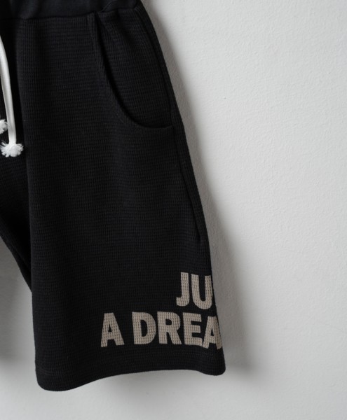 Σετ βερμούδα πικέ - ΜΑΥΡΟ 16Y