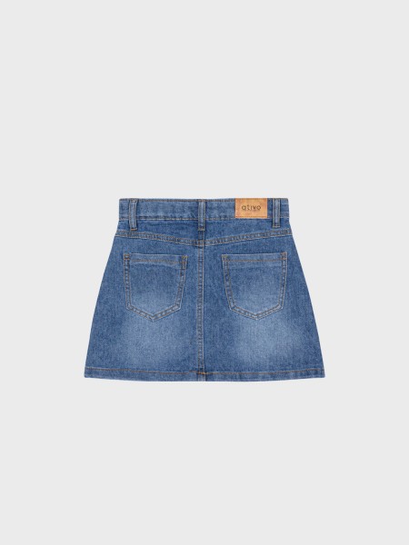 Φούστα τζιν - ΤΖΙΝ ΣΚΟΥΡΟ 10Y