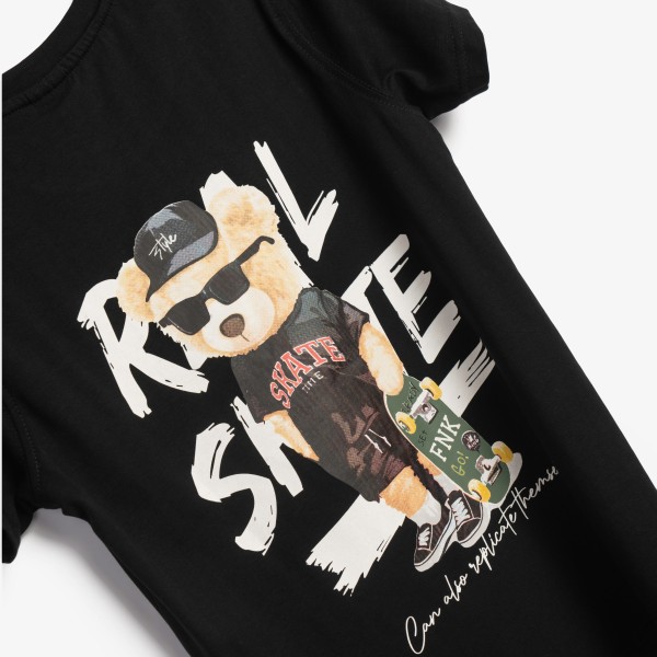 Μπλούζα κ.μ. - ΜΑΥΡΟ 12Y