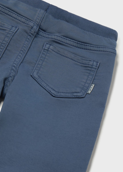 Παντελόνι jogger καπαρτινέ απαλό - ΤΖΙΝ 12M
