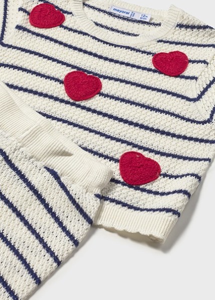 Σετ παντελόνι πλεκτό - ΕΚΡΟΥ 2Y