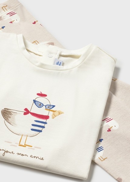 Σετ κολάν 3 τεμάχια - ΚΟΚΚΙΝΟ 18M