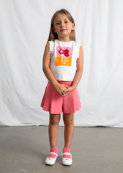 Μπλούζα τιράντες - ΛΕΥΚΟ 3Y