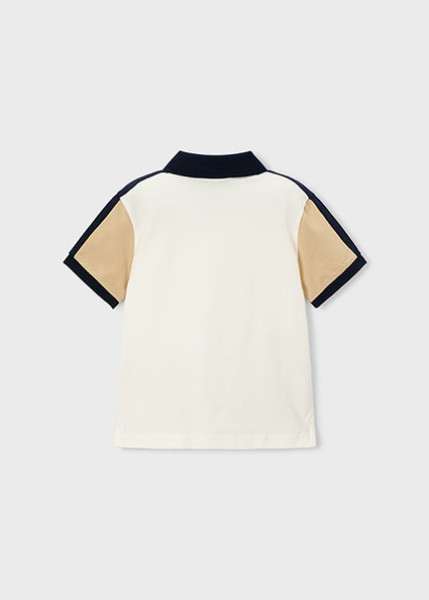 Πόλο κοντομάνικο συνδυασμένο - ΚΡΕΜ 2Y