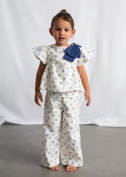 Σετ παντελόνι μακρύ σταμπωτό - ΜΠΕΖ 2Y