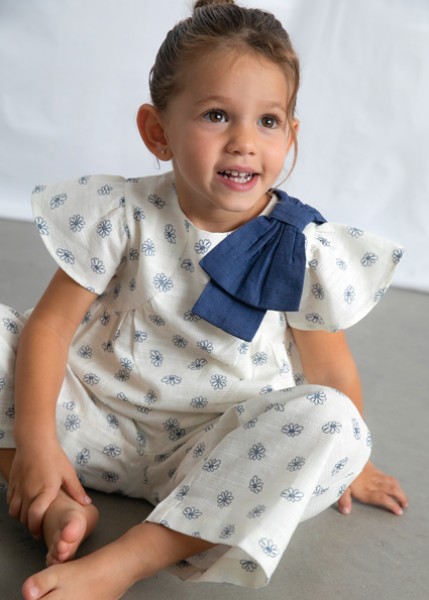 Σετ παντελόνι μακρύ σταμπωτό - ΜΠΕΖ 2Y