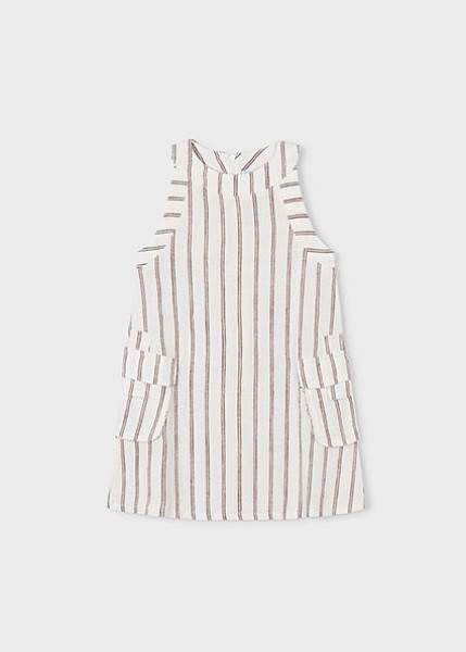 Φόρεμα ριγέ - ΜΠΕΖ 3Y