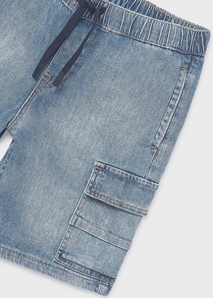 Βερμούδα denim cargo - ΤΖΙΝ 10Y