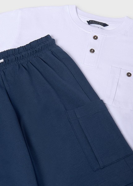 Σετ μακό γιακάς - ΜΠΛΕ 18Y