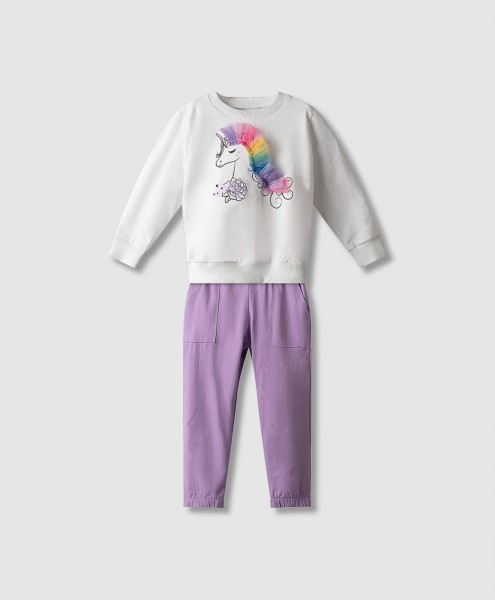 Σετ φόρμα - ΛΕΥΚΟ 6Y