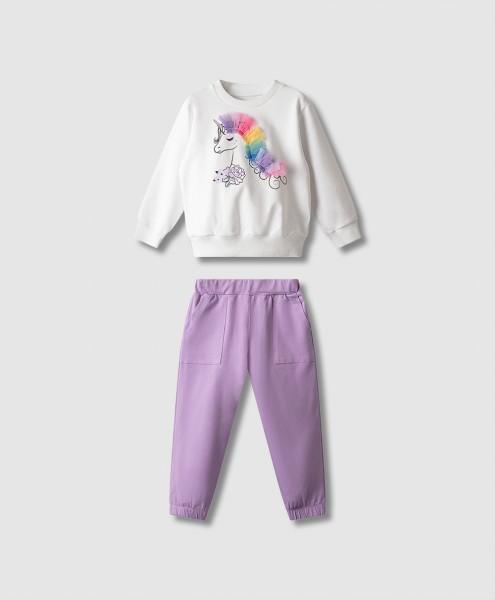 Σετ φόρμα - ΛΕΥΚΟ 6Y