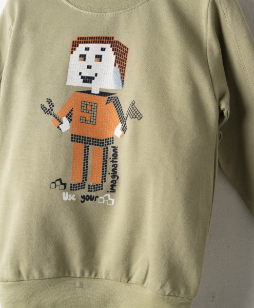 Σετ φόρμα ανοιξιάτικη - ΧAKI 6Y