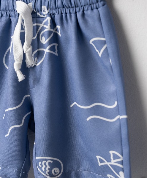 Σετ βερμούδα εμπιμέ - ΣΙΕΛ 6Y