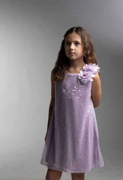 Φόρεμα με παγιέτα - ΛΙΛΑ 8Y