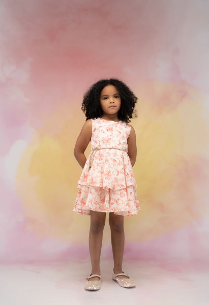 Φόρεμα με τσαντάκι - ΚΟΚΚΙΝΟ 4Y