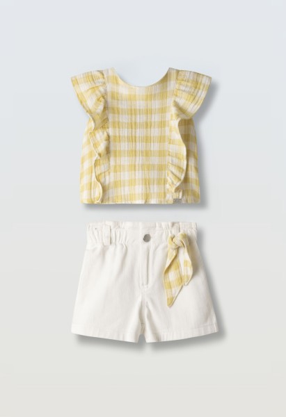 Σετ σορτς με στέκα - ΩΧΡΑ 4Y