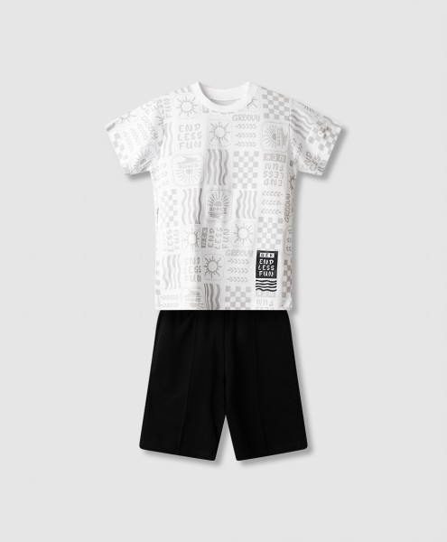 Σετ μακό - ΛΕΥΚΟ 14Y