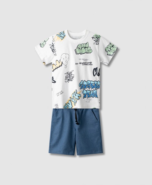 Σετ βερμούδα τζιν - ΤΥΠΟΣ 8Y