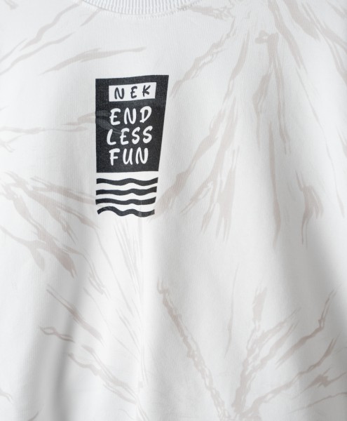 Σετ φόρμα αχνούδιαστη για αγόρια - ΛΕΥΚΟ 14Y