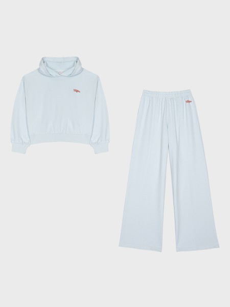 Σετ φόρμα φούτερ αχνούδιαστη - ΣΙΕΛ 6Y