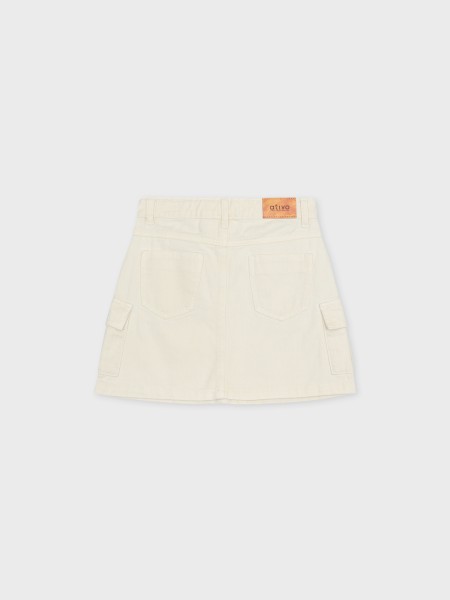 Φούστα τζιν - ΛΕΥΚΟ 12Y