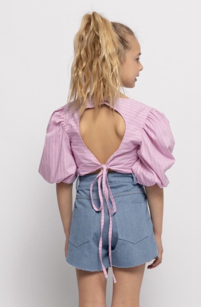 Σορτσάκι   με τρουκς τζιν - ΤΖΙΝ ΣΚΟΥΡΟ 9/10Y