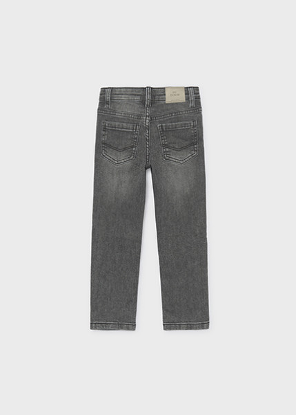 Παντελόνι τζιν slim fit βασικό - ΓΚΡΙ 5Y