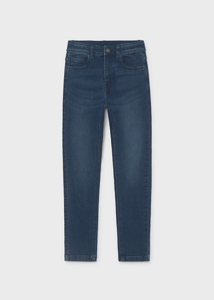 Παντελόνι τζιν slim fit βασικό - ΤΖΙΝ ΣΚΟΥΡΟ 10Y