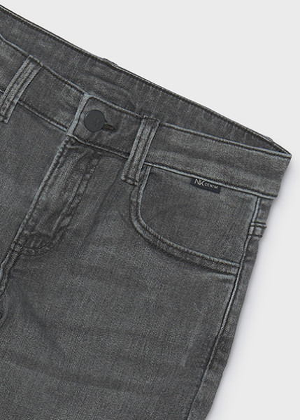Παντελόνι τζιν slim fit βασικό - ΓΚΡΙ 10Y