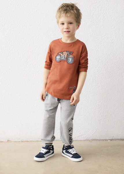 T-Shirt μακρυμάνικο - ΚΕΡΑΜΙΔΙ 5Y