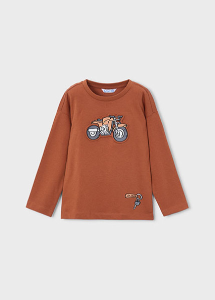 T-Shirt μακρυμάνικο - ΚΕΡΑΜΙΔΙ 5Y