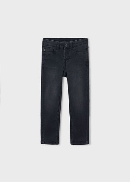 Παντελόνι soft denim 5τσεπο - ΜΑΥΡΟ 9Y