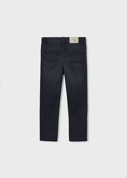 Παντελόνι soft denim 5τσεπο - ΜΑΥΡΟ 9Y