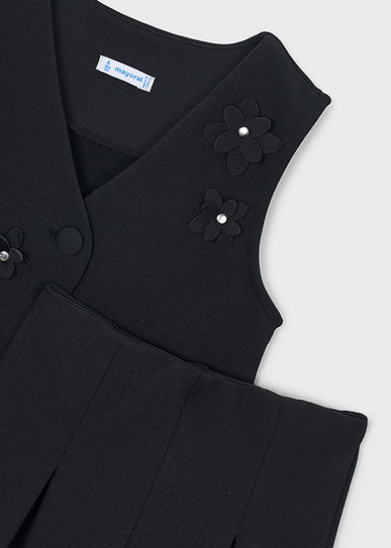 Σετ παντελόνι μακρύ με γιλέκο - ΜΑΥΡΟ 8Y