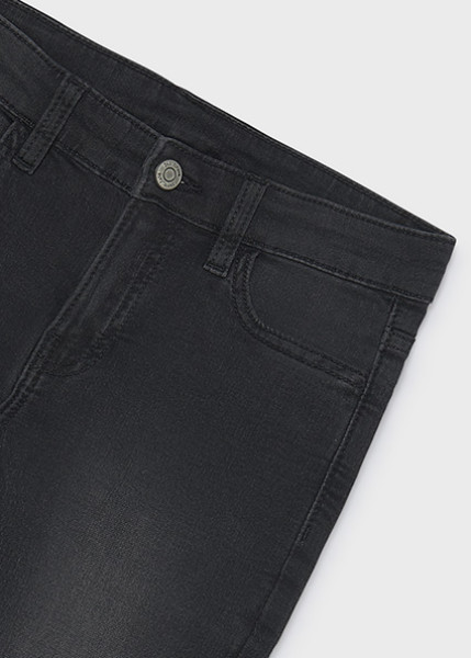 Παντελόνι soft denim 5τσεπο - ΜΑΥΡΟ 18Y
